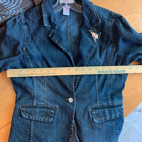 Xhiliration🌸Denim Jacket - Picture 9 of 9
